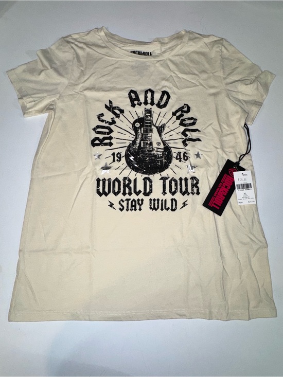 Rock & Roll Denim Tops - Rock and Roll Denim Rock and Roll World Tour Stay Wild Tee size XL